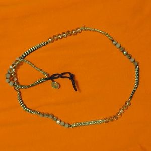 Chloe and Isabella convertible necklace into bracelet set